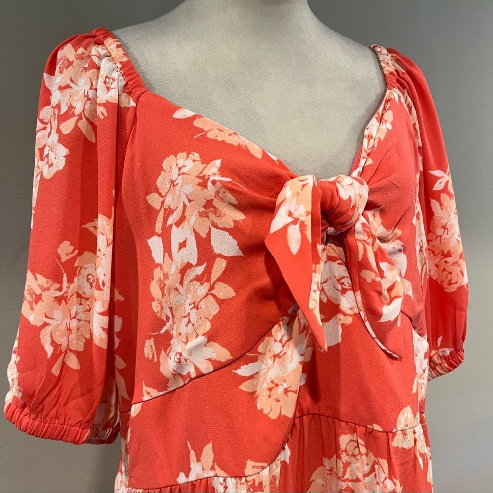 LC Lauren‎ Conrad Floral long sleeve plus size Dress size 1X - Picture 2 of 12